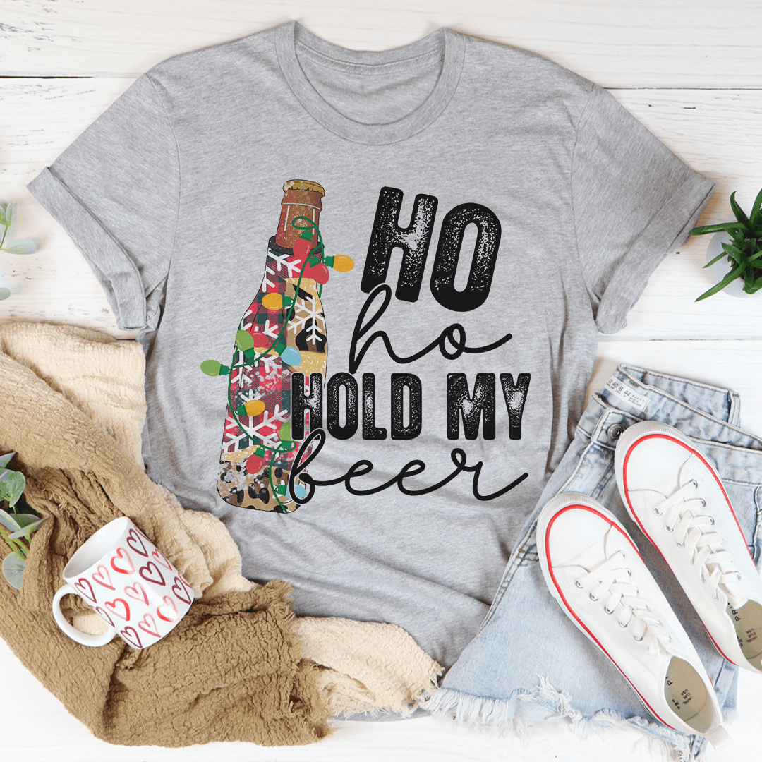 Ho Ho Hold My Beer T-shirt